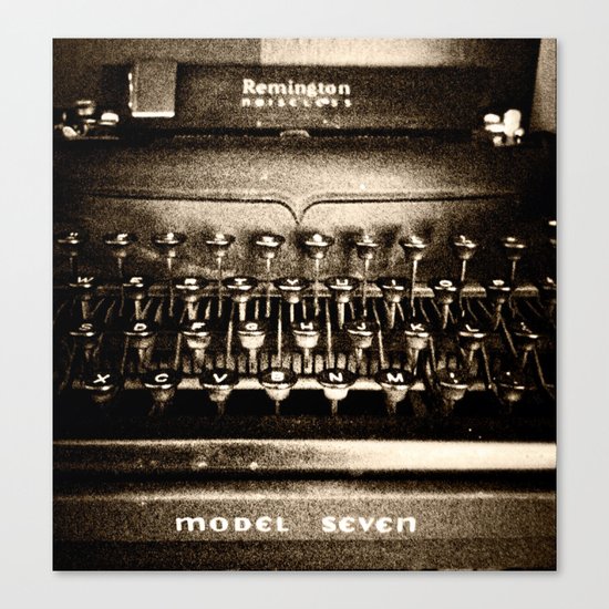 Remington Noiseless Canvas Print