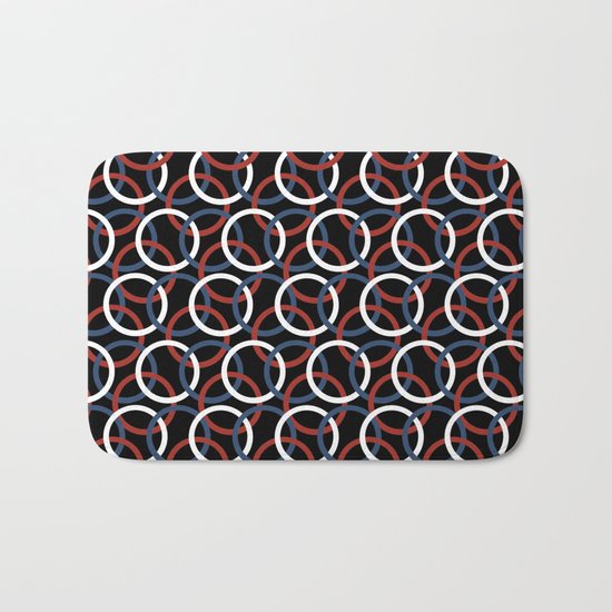 Olympica Black Bath Mat