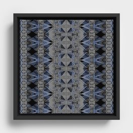 Gothic Vortex Lace Art Framed Canvas