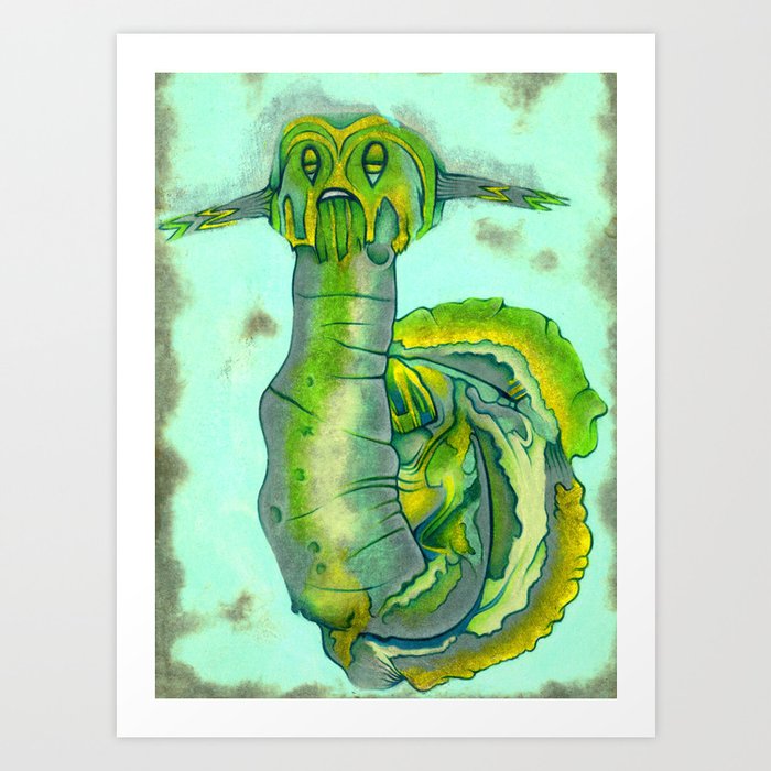 The Snail Art Print