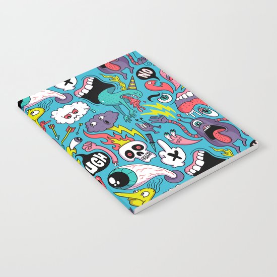 Doodled Pattern Notebook