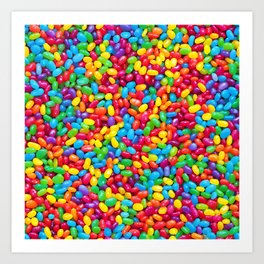 Jelly Beans Art Print