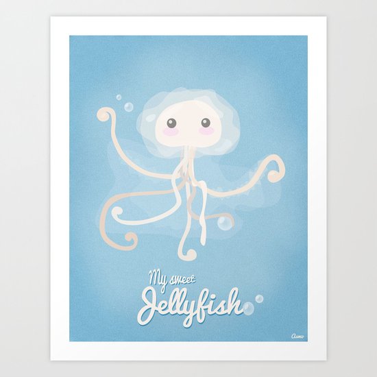 Jellyfish Art Print