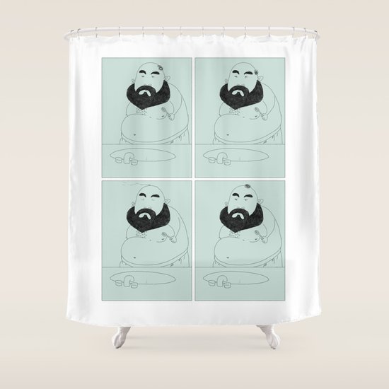 HAIR LOSS Shower Curtain