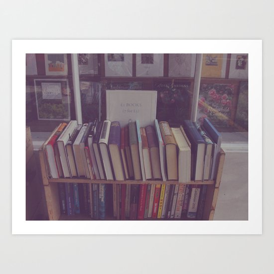 Books Art Print