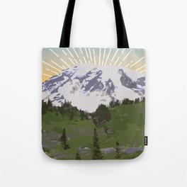 Mount Rainier Tote Bag
