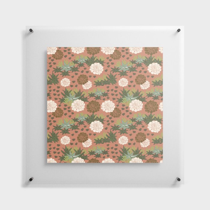 Succulent Floating Acrylic Print