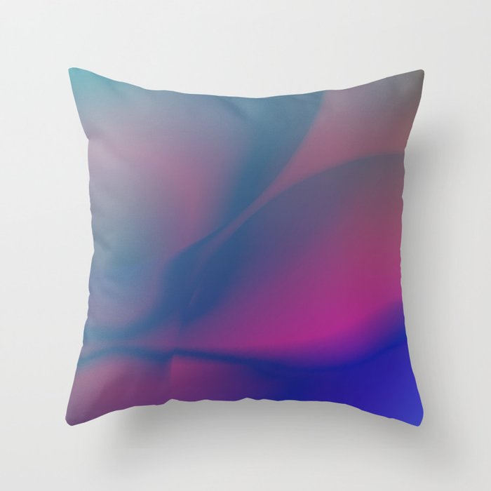 Color Vortex II Throw Pillow