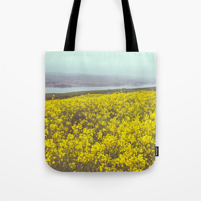 Mustard Field Tote Bag
