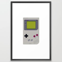 Minimalist, Retro Game Controller, Retro Console, Gaming Art, Game Wall Decor, Single Line Drawing, Gamer Art, Framed Art Print