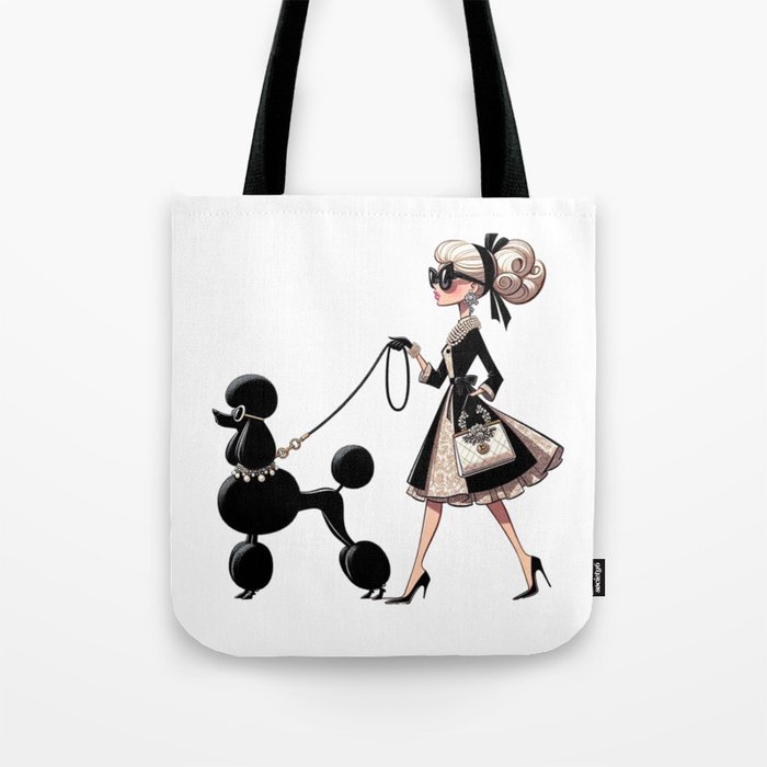 Poodle Swagger: Style Icons Tote Bag
