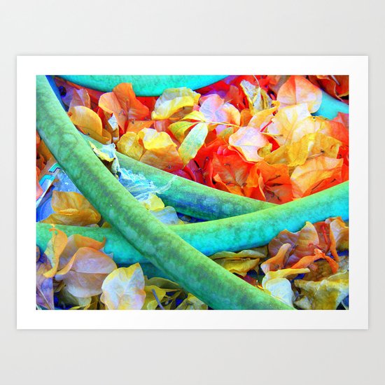 leaves Art Print