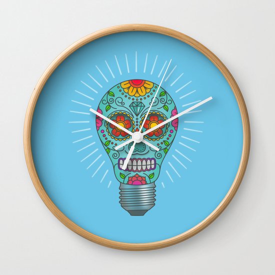 Light Headed Wall Clock