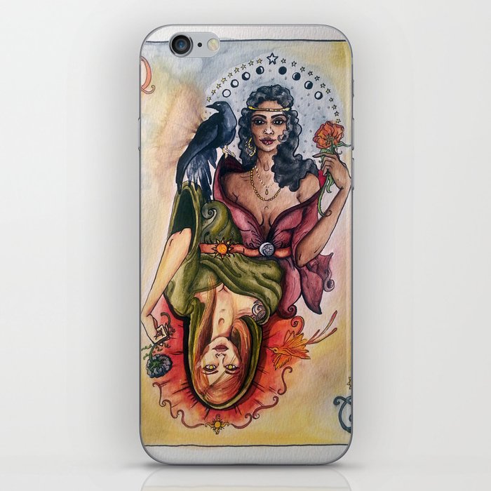 Queen of Day and Night iPhone Skin