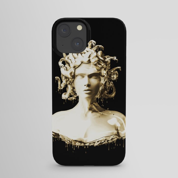 Gold Medusa iPhone Case