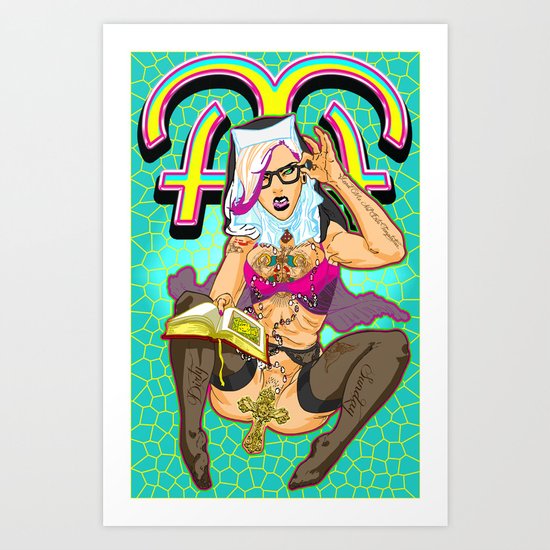 Dirty Sunday Art Print