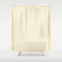 Diluted Yellow Shower Curtain