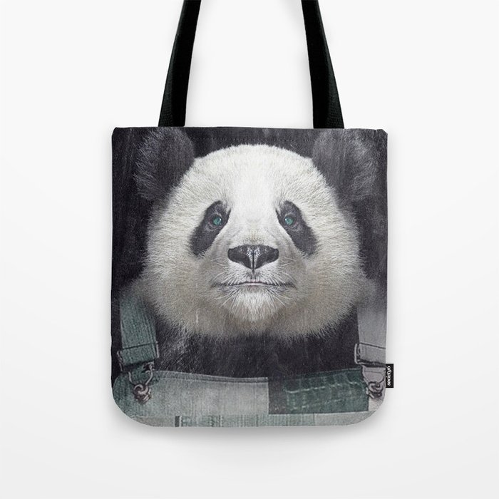 Billy Bob Panda Tote Bag