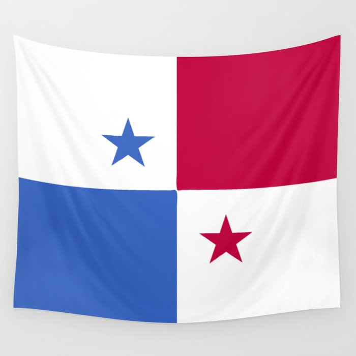 Panama flag emblem Wall Tapestry