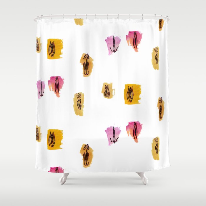 Vag Positivity Shower Curtain