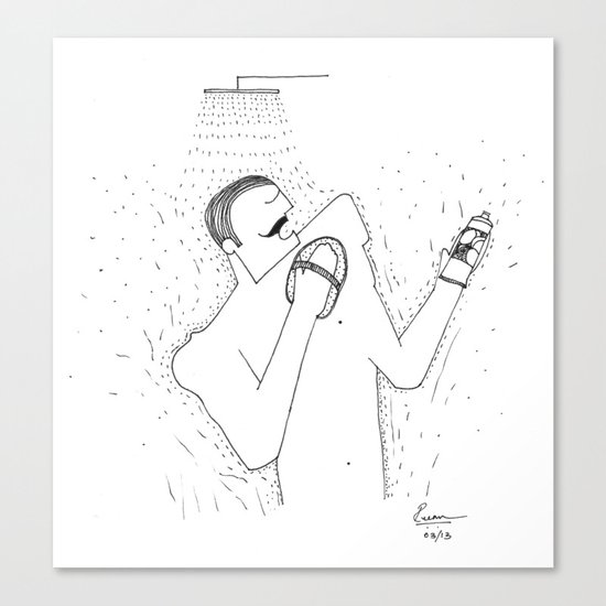 Exfoliate Canvas Print