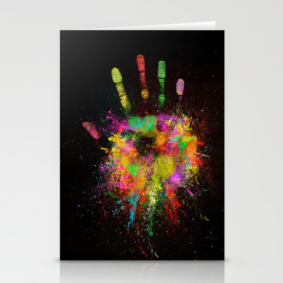 Artist Hand (1) Stationery Cards