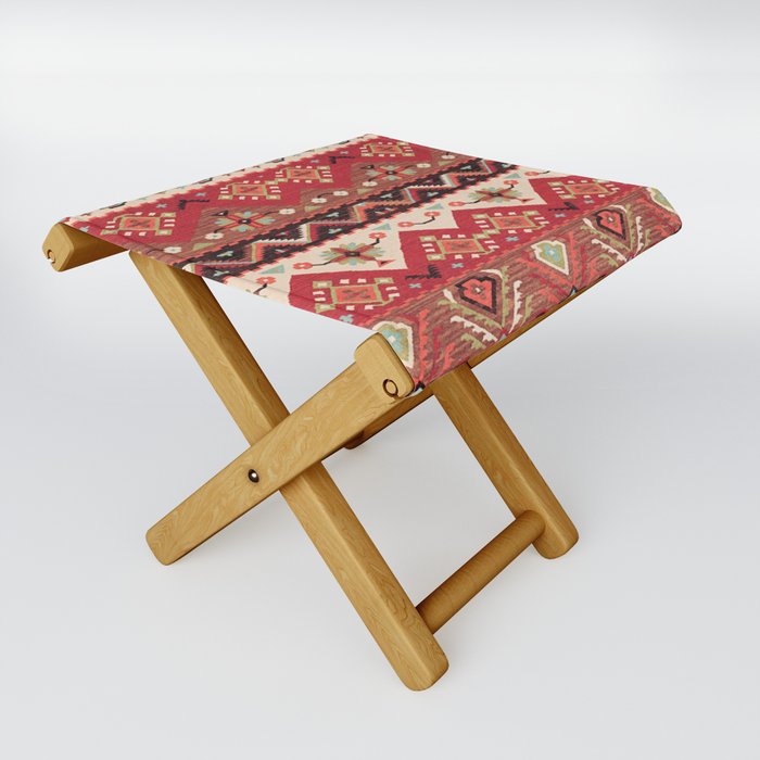 N57 - Bohemian Oriental Traditional Moroccan Original Style Design Folding Stool