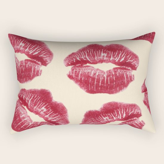 Kiss Rectangular Pillow