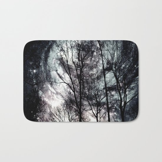 dark forest Bath Mat