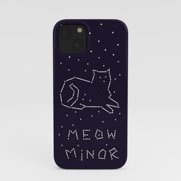 Cat Constellation (Meow Minor)  iPhone Case