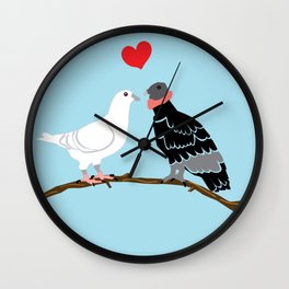 Love happens Wall Clock