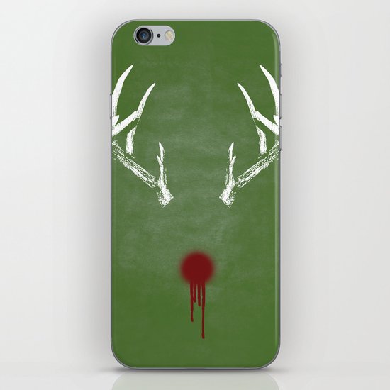 Rudolph the Bloody Nosed Reindeer iPhone & iPod Skin