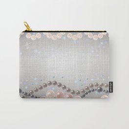 Coloured pearls background Carry-All Pouch