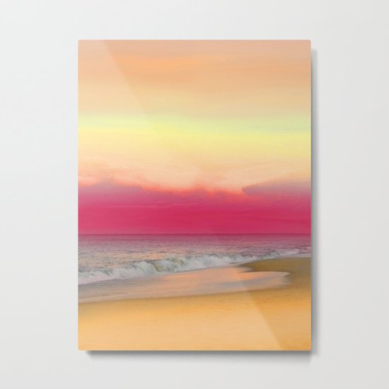 Ocean Reflections 6 Metal Print