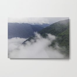 misty scene Metal Print