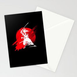 Samurai Japan Fighter Japanese Art Stationery Card