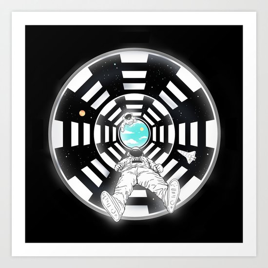 Find Your Way (Up) Art Print