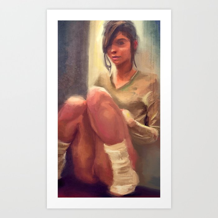 magnification alignment compass Nude Young Woman In Socks Art Print by TheLenseBender | Society6