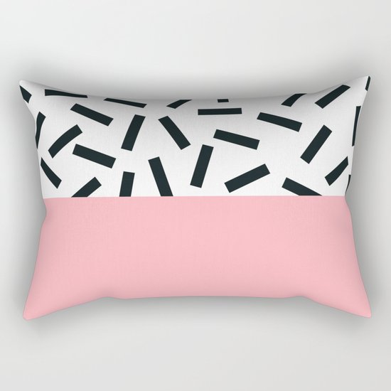 Memphis pattern 20 Rectangular Pillow