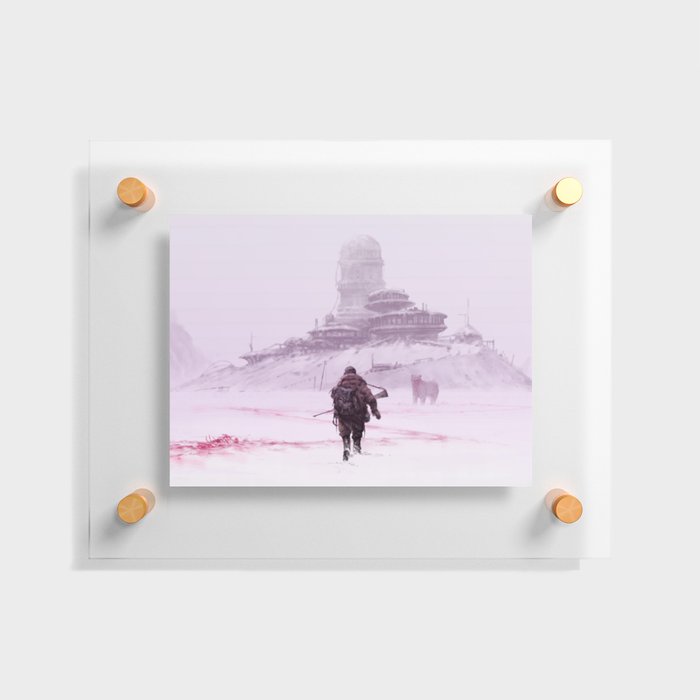 Old observatory Floating Acrylic Print