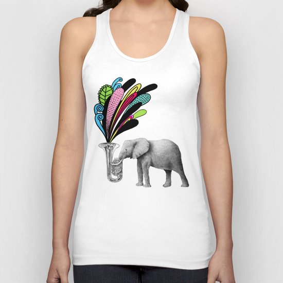 Color Burst Unisex Tank Top