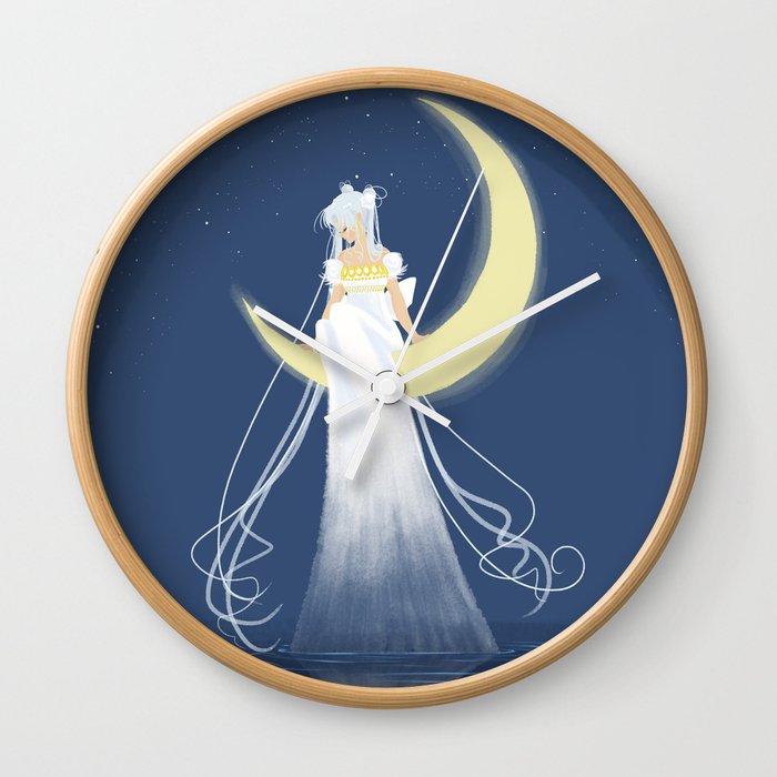 Moon Princess Wall Clock