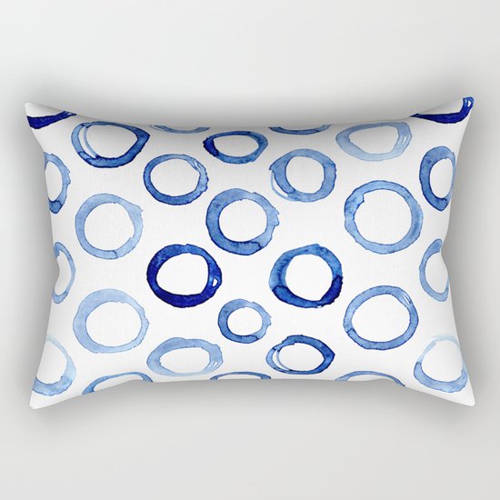 Watercolor vibes #2 Rectangular Pillow
