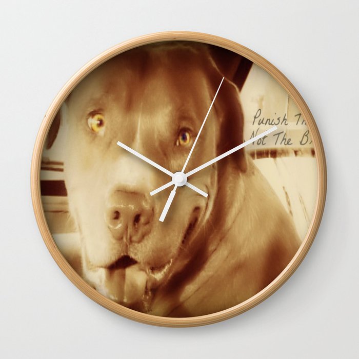 Punish The Deed, Not The Breed  Wall Clock