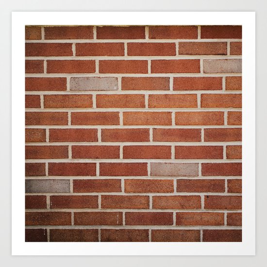 Brick Art Print