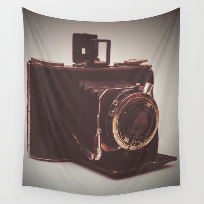 Old Kodak Camera Wall Tapestry By Claudegariepy Society6