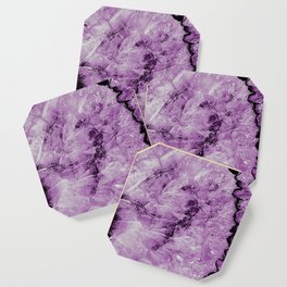 Purple Agate Coaster
