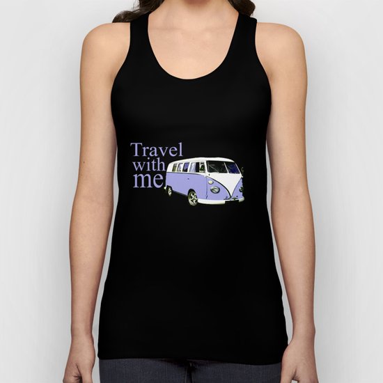 travel with me!!! Unisex Tank Top