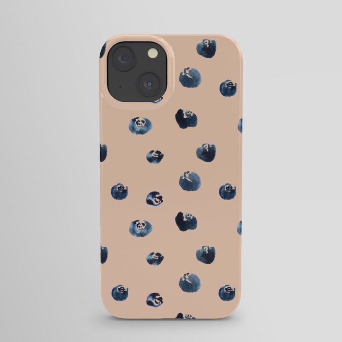 Blueberry Smoothie iPhone Case