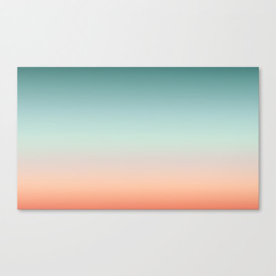 Fading Sunset Sky Colors by Ohaniki on Rectangular Pillow Color Gradient Background 